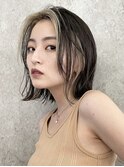 渋谷タッセルボブ切りっぱなしボブフェイスフレーミング韓国◆