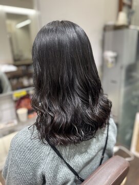 アピッシュ シェリ(apish cherie) デジタルパーマコテ巻き風パーマゆるめパーマ