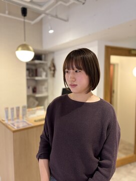 ソイクフ 四条大宮店(SOY-KUFU) 20代30代40代◎似合わせカット大人ガーリーダークアッシュミディ