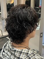 エルマーク 京都駅前(L-MARK) メンズウルフ/men's/スパイラルパーマ/波巻き/ツイスパ