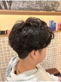 女子ウケ間違いなし。イケメンパーマ