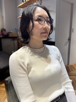アトリエ フェム(atelier.fem)&nbsp;【ラフなカールでこなれ bob】