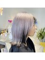 ステラ ヘア デザイン サロン(STELLA hair design salon)&nbsp;ホワイトシルバーのアンブレラカラー。ワンランク上のおしゃれに