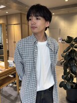 ゼストプラス(ZEST plus)&nbsp;ナチュラル質感マッシュ × ゆるニュアンスパーマ