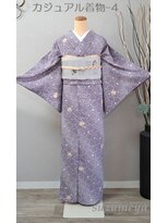 きものサロン すずめ屋&nbsp;レンタル番号　カジュアル着物-4　桜