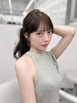 エヌアイ オモテサンドウ(ni omotesando)&nbsp;結んでも可愛い盛れるお顔周りカット　　【正木碧】