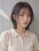 ヴェイン 渋谷(vain)&nbsp;顔まわりレイヤーボブウルフカット