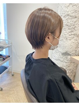 アヴァンス なかもず店(AVANCE.) 丸みショート×マッシュショート×ショートカット×小顔補正