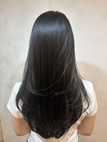 オースト ヘアー ステラ 新宿店(Aust hair Stella)&nbsp;レイヤーカット×ダークグレージュ×りんご幹細胞