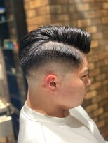 trriger men’s shop/トリガー/十三/メンズ/パーマ/フェード【10/3 OPEN（予定）】 &nbsp;王道７：３フェードカット