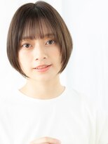 ドクターズ サロン ラブ(Dr's Salon LAB)&nbsp;ショコラブラウン抜け感前下がりショートg古河20代30代40代