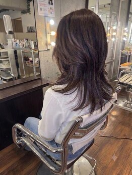 グロス(GLOSS)の写真/骨格や髪質を見極めた似合わせカットで、毎朝のお手入れ簡単な大人スタイルへ導く