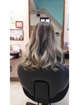 ウィット アンド ラファム Wit &La Famme シルバーアッシュグラデェーション