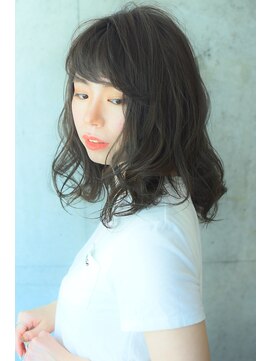 ヘアーアンドビューティストーリア 蒲田店(hair beauty STORIA) 【STORIA蒲田店】フォギーベージュミディ♪