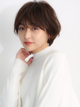 トニーアンドガイ 原宿店(TONI & GUY) 長し前髪　小顔ショートボブ　キレイめカジュアル