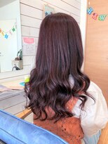 ラニハナクドウ(lanihana.kudo)&nbsp;+＊～暗髪バイオレットピンクbyファイバープレックスカラー～＊+