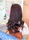 +*~暗髪バイオレットピンクbyファイバープレックスカラー~*+