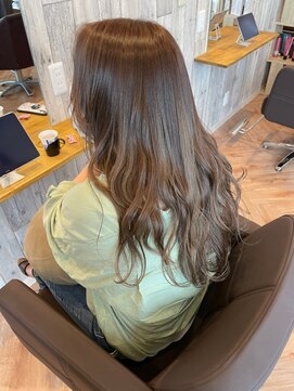 ジーナ 博多(Zina) 【Zina】マロンベージュ/かきあげ/ミントベージュ/20代30代40代