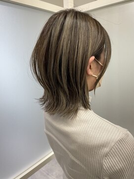 フレーム ヘア ルーム 天王寺駅前店(FRAME hair room) くびれミディ/シークレットハイライト