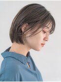 さらっとまとまるシンプルな丸みボブ2 学芸大学