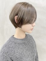 ソーコ 渋谷(SOCO) 大人ショートボブ丸みショートカットマッシュショート前髪あり