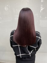 キュア 表参道(CURE)&nbsp;黒髪/グレージュカラー/ココアベージュ/ヘルシーロング[表参道]
