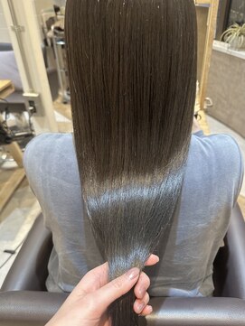 ジーナ セントラル銀座(Zina) PREMIUM髪質改善*ブルーアッシュ【ZinaCENTRAL】