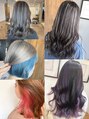 ラフィスヘアー シャルム 渋谷店(La fith hair charme) デザインのあるカラーも対応可能です☆かわいく仕上げます♪
