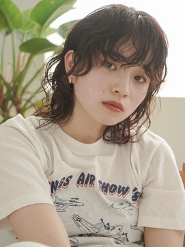 ラヴィズム 小新店(LUVISM) ウルフ/ボブパーマ/切りっぱなしボブ新潟西区　小新