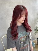 10代20代 レッドカラー/暖色/レッド/レッドブラウン