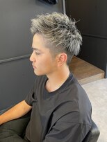 レゴ 太田店(LEGO)&nbsp;アップバング束感ショートツーブロックスキンフェードハイライト