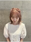 柔らかピンクベージュ