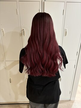 リト(riTo) 20代暗めカラーデザインカラーロングオリーブグレージュベージュ