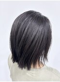 切りっぱなしボブ