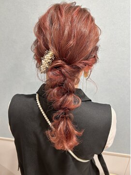 ラフテル(Raftel) ゆるゆる編みの《お呼ばれお洒落ヘア》