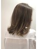 カット+ブリーチなしハイライトカラー+極潤ミルボントリートメント　￥15000