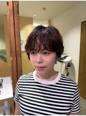KENTA  髪が細くて潰れやすい方でもパーマでふんわりできます