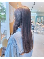 ヘアーエスクールエミュ(hair S. COEUR emu) 【艶カラー★オリーブベージュ】