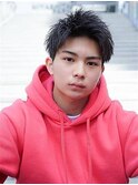 爽やかアップバングショート