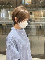 ステアケース 武蔵小杉店(stair:case)&nbsp;ハイライトローライト/白髪ぼかし/大人ベージュカラー/3Dカラー