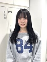 ブラウン(Brown)&nbsp;レイヤーカット/透明感カラー/艶髪