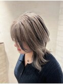 【ACRO.ao】シルバーグレージュ/ローライト/ウルフ/ハイトーン