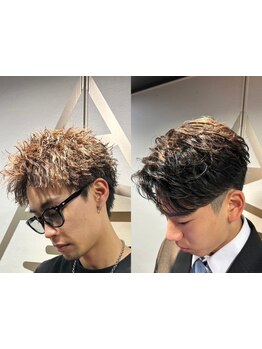 メンズパーマ特化サロンが創る″美シルエットなメンズパーマ″が◎