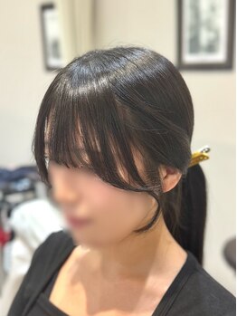 エル 浅草(Ele.)の写真/《浅草エリア☆髪質改善完全個室サロン》似合わせカットはお任せください！再現性の高いカットをご提供♪