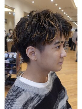 ビュートリアム265(BEAUTRIUM 265) フェザーパーマ メンズショート メンズパーマ