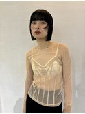 ◎ウルフカットボブウルフボブレイヤーカットくびれカット