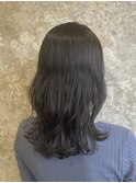 アッシュグレージュ/アッシュグレージュ/髪質改善/ブリーチ無し