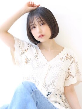 オーロ 塚口店(ORO) シアーカラー暗めカラー似合わせボブ