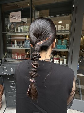 セット(Sete) 大人っぽ可愛い編みおろしヘアセット