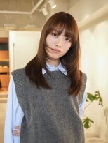 ラヴィズム 小新店(LUVISM) 韓国/顔周りレイヤー/おくれ毛/ベージュ/ダブルカラー西区小新◆